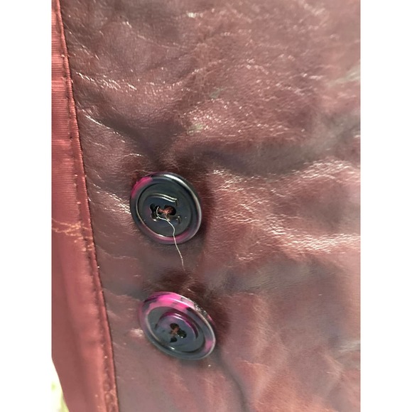 Aigner 100% Genuine Leather Lined Jacket Size 14 - Picture 8 of 10